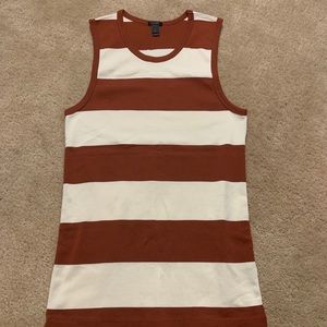 Jcrew perfect fit striped shell